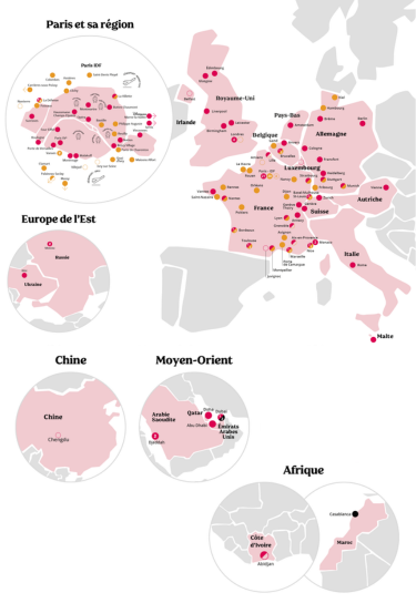 Adagio aparthotels map