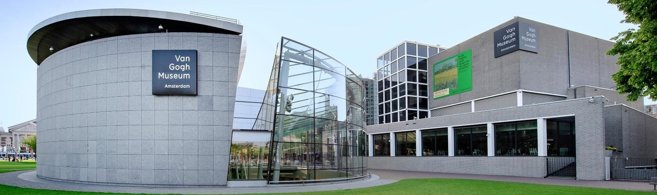 The Van Gogh Museum in Amsterdam The Van Gogh Museum in Amsterdam
