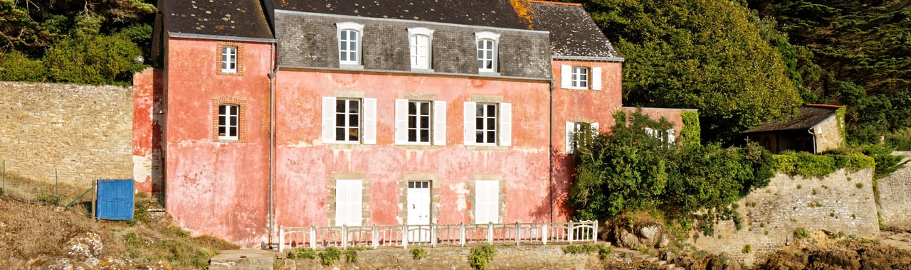Vannes: Das Maison rose Vannes: Das Maison rose