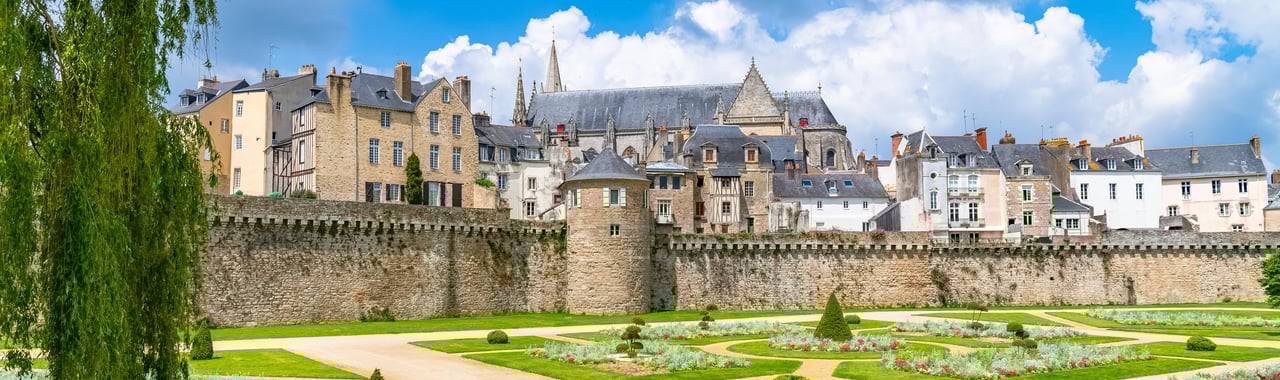 Vannes: Stadtmauern von Vannes Vannes: Stadtmauern von Vannes