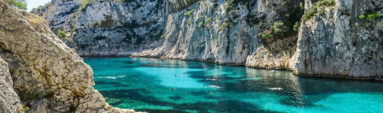 Walking in the calanques of Marseille