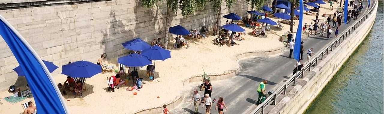 Enjoy Paris Plages: activities along the Seine