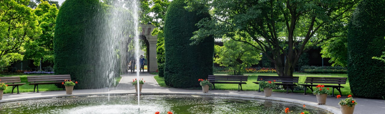 The Wilhelma zoological and botanical gardens in Stuttgart