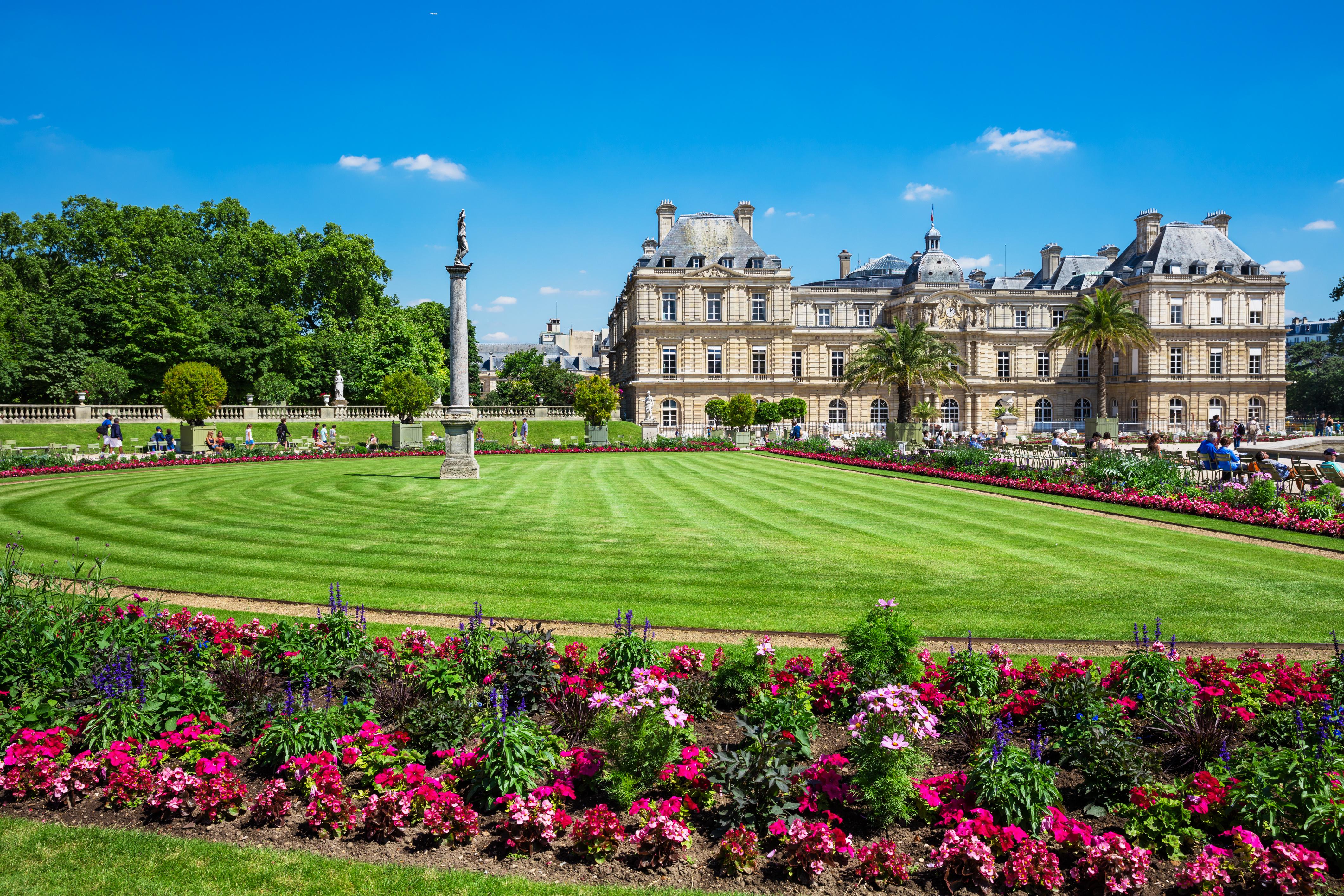 Les jardins parisiens