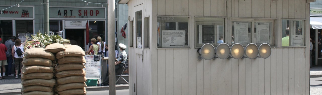 Berlin's Checkpoint Charlie, symbol of a bygone era! Berlin's Checkpoint Charlie, symbol of a bygone era!