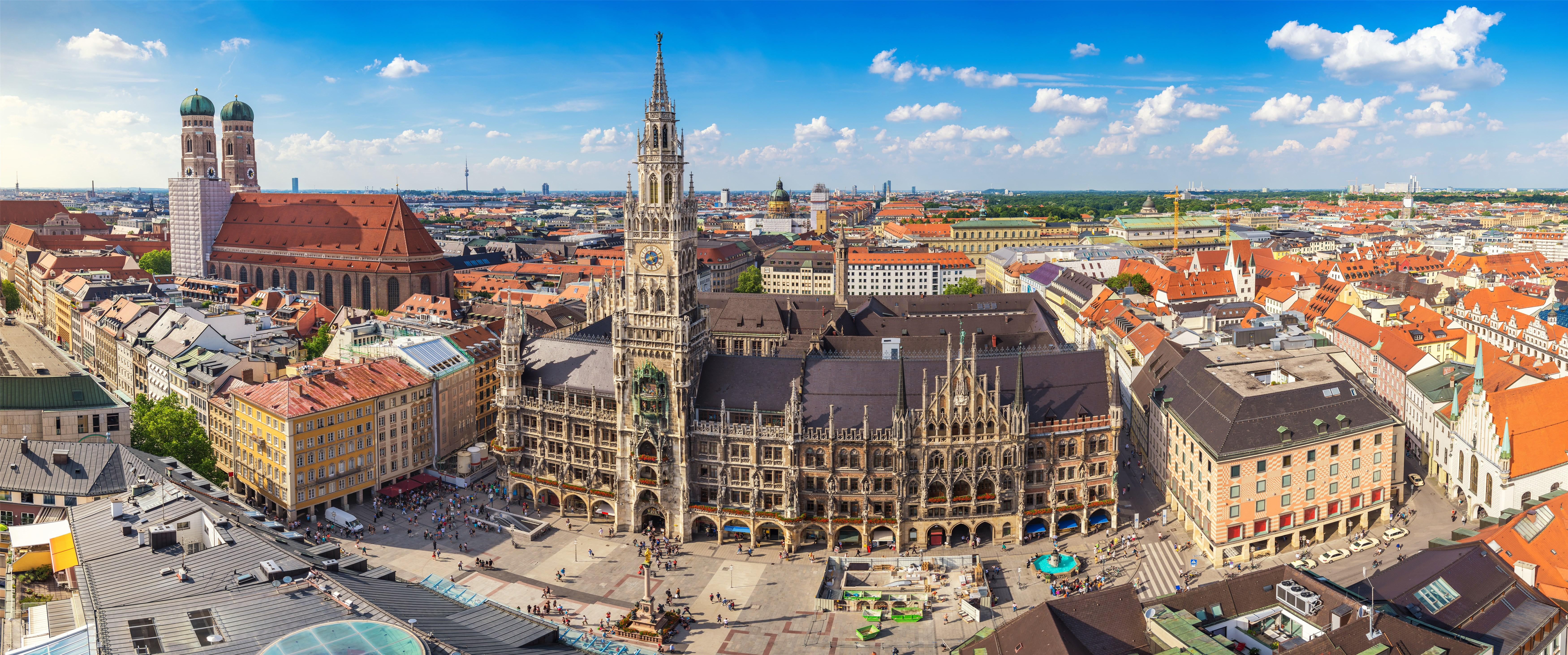 La Marienplatz à Munich