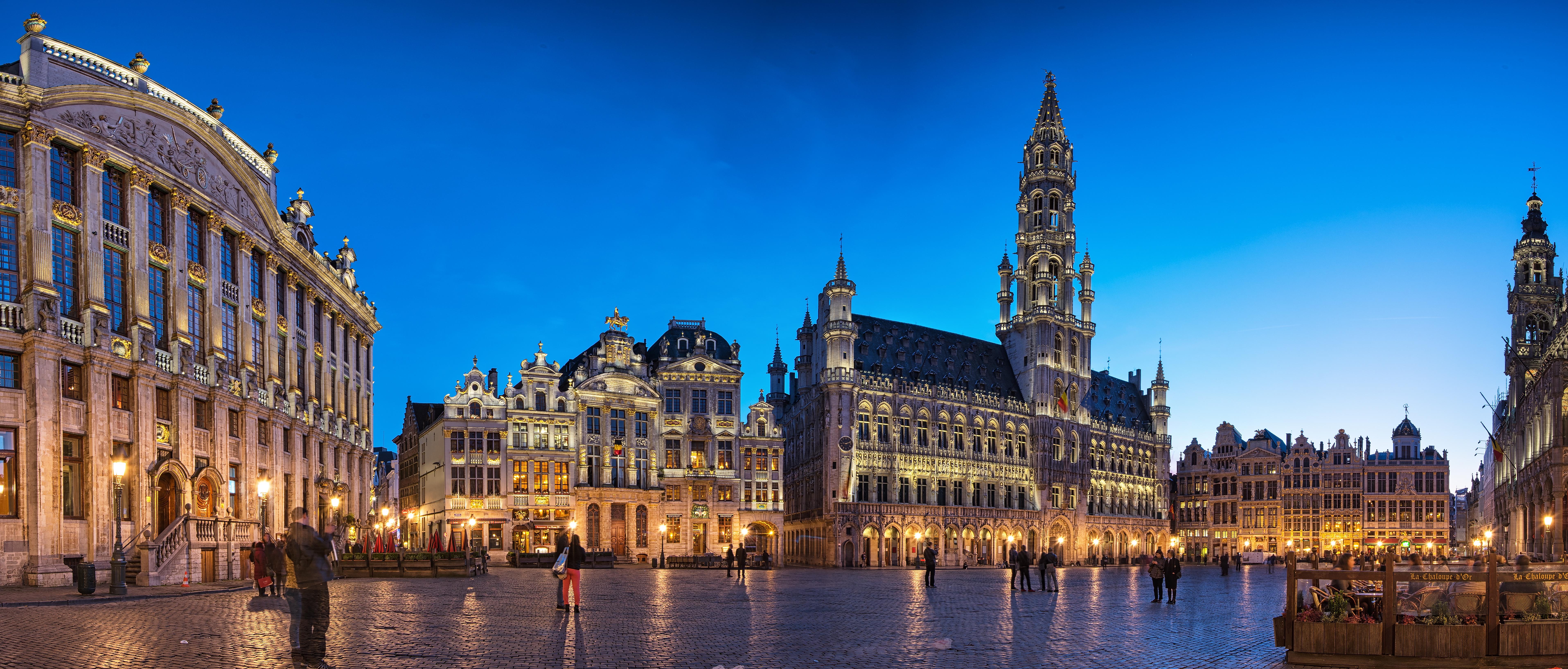 The Grand Place in Brussels