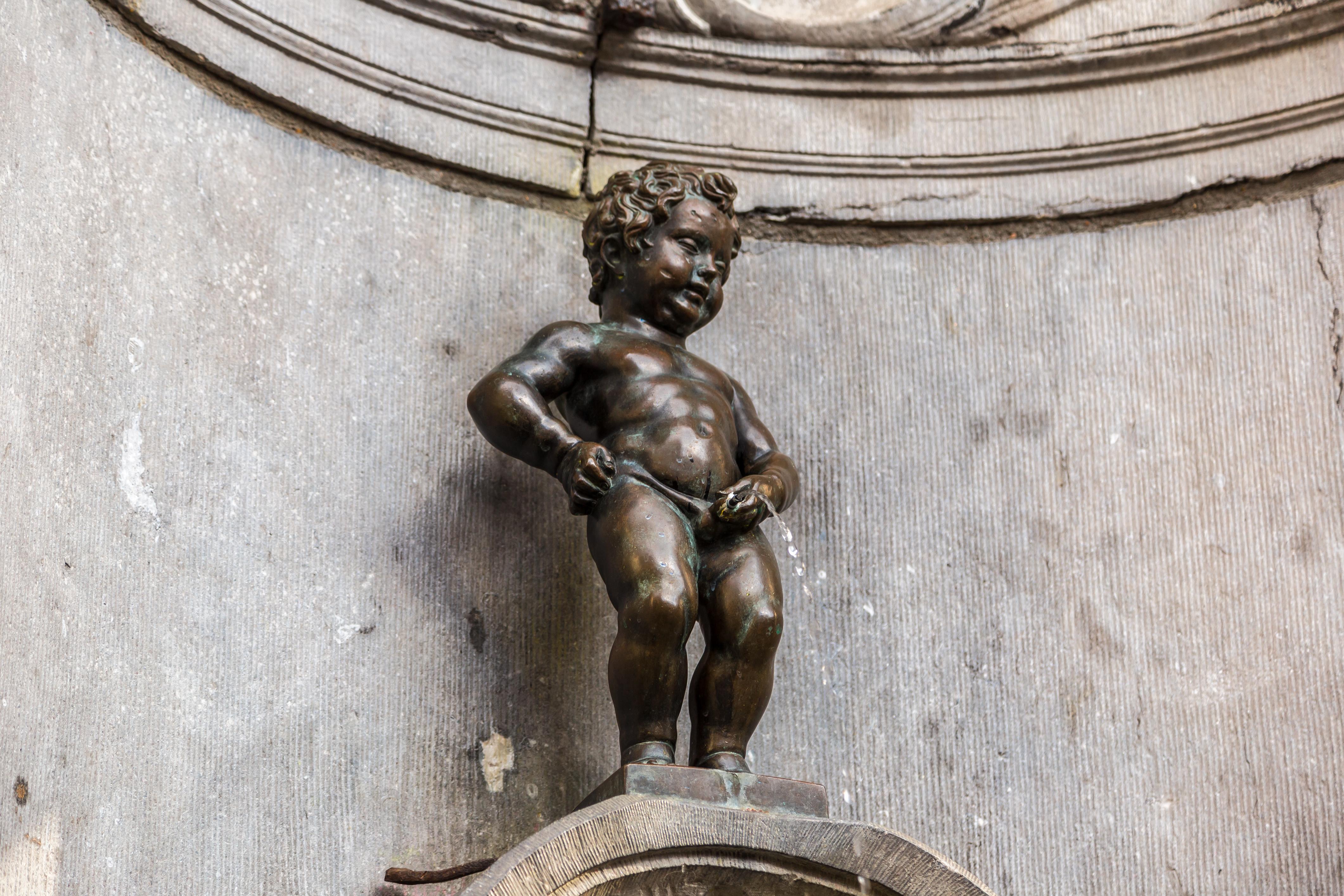 Le Manneken-Pis à Bruxelles