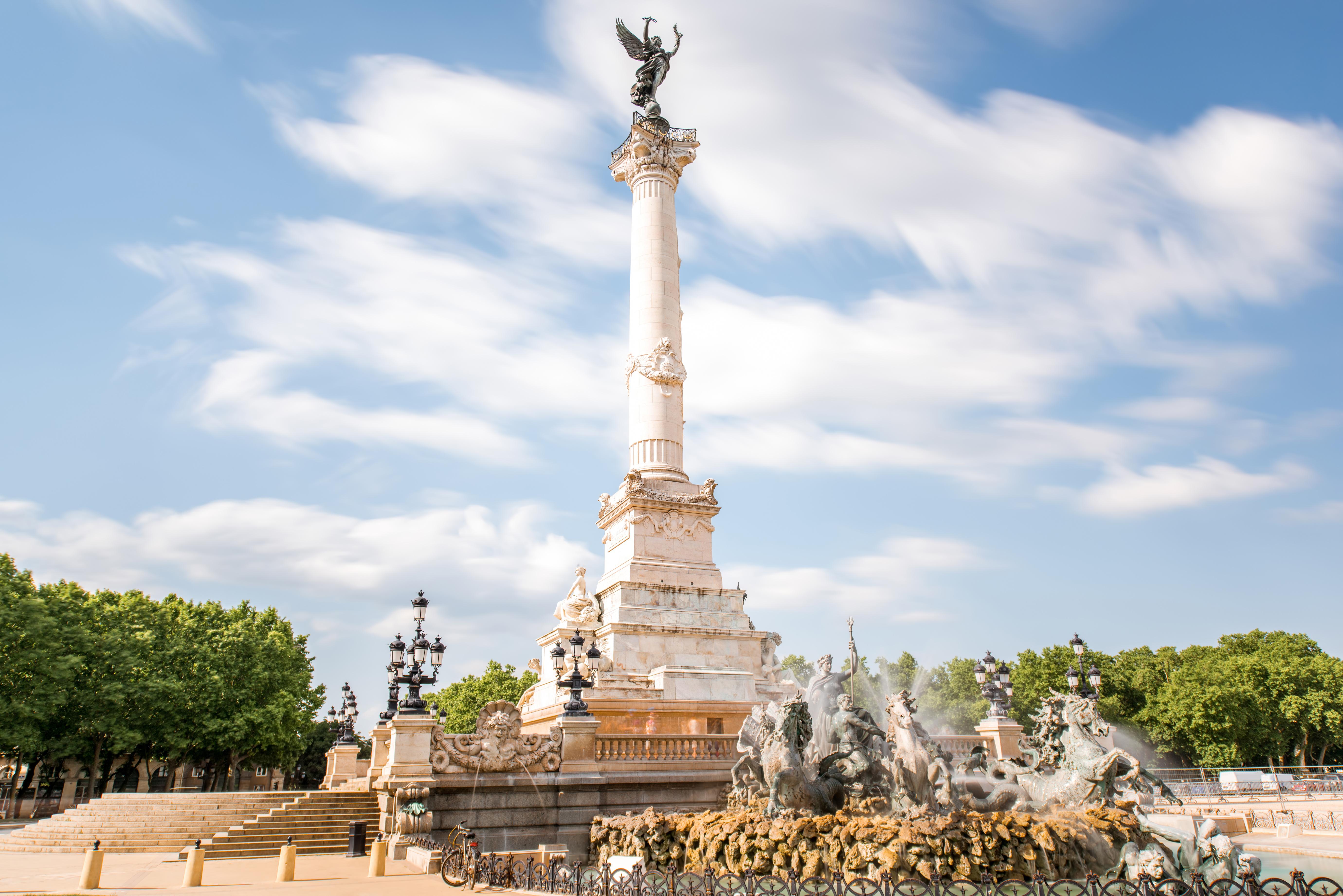 Place des Quinconces à Bordeaux