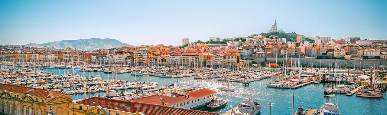 Der alte Hafen von Marseille