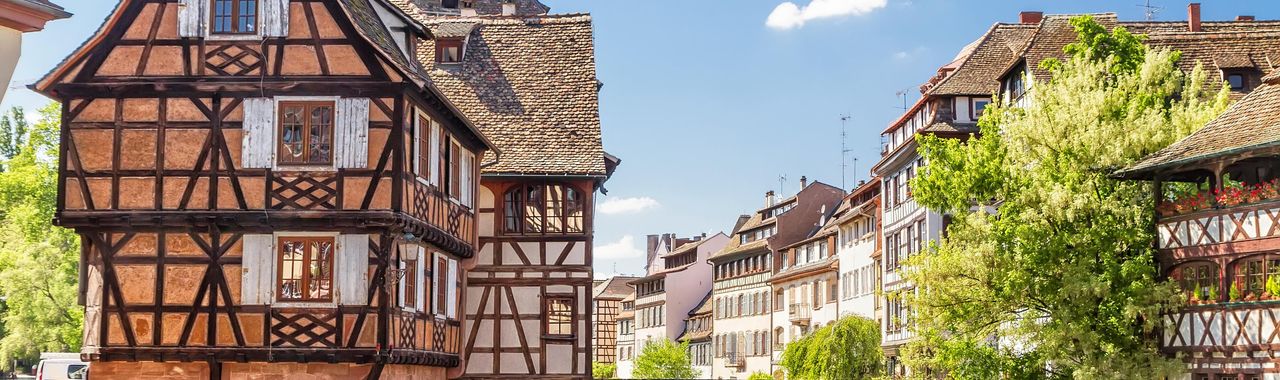 The Petite France district in Strasbourg