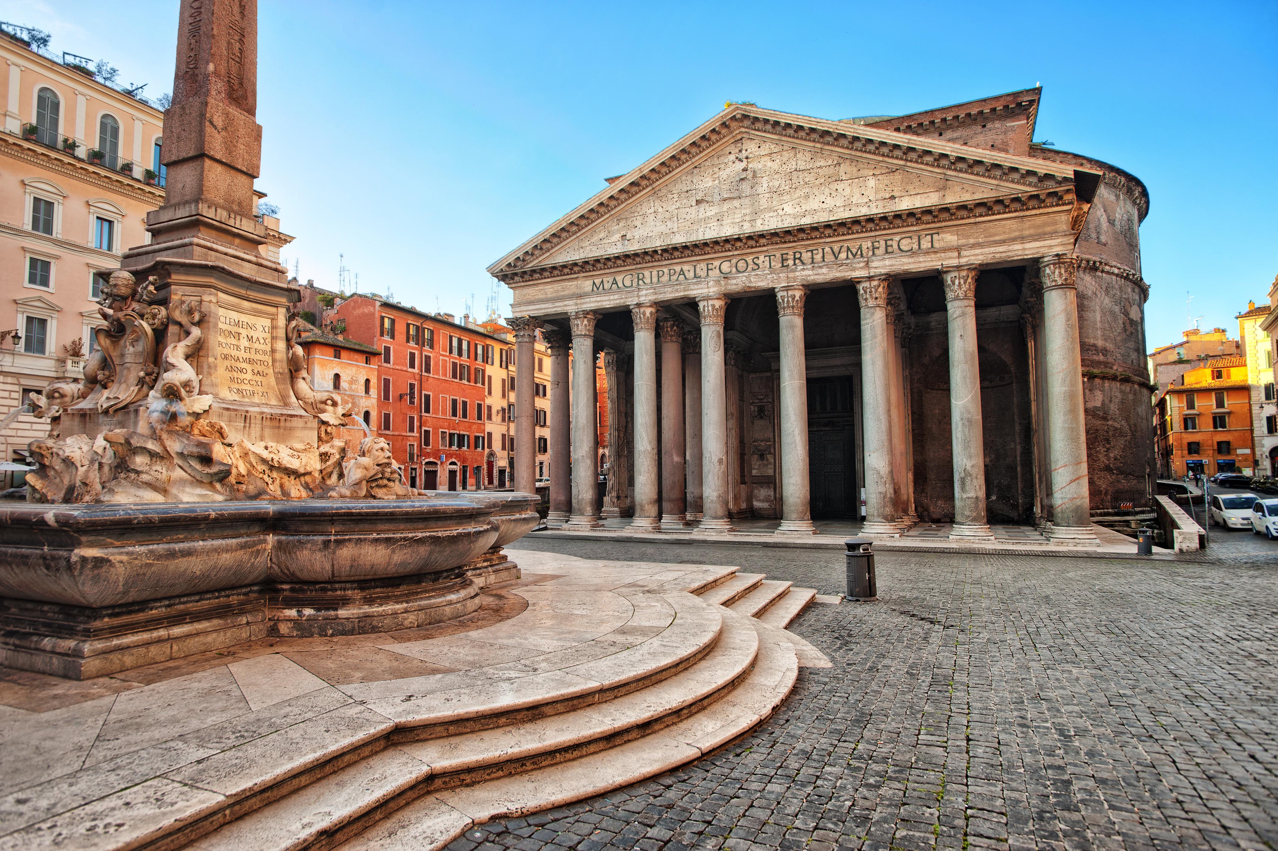 Visite du Panthéon à Rome