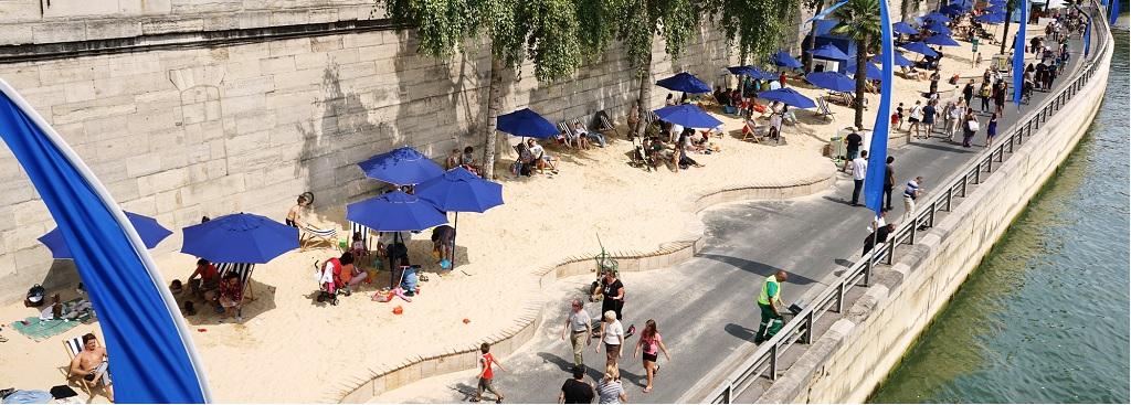 Enjoy Paris Plages: activities along the Seine