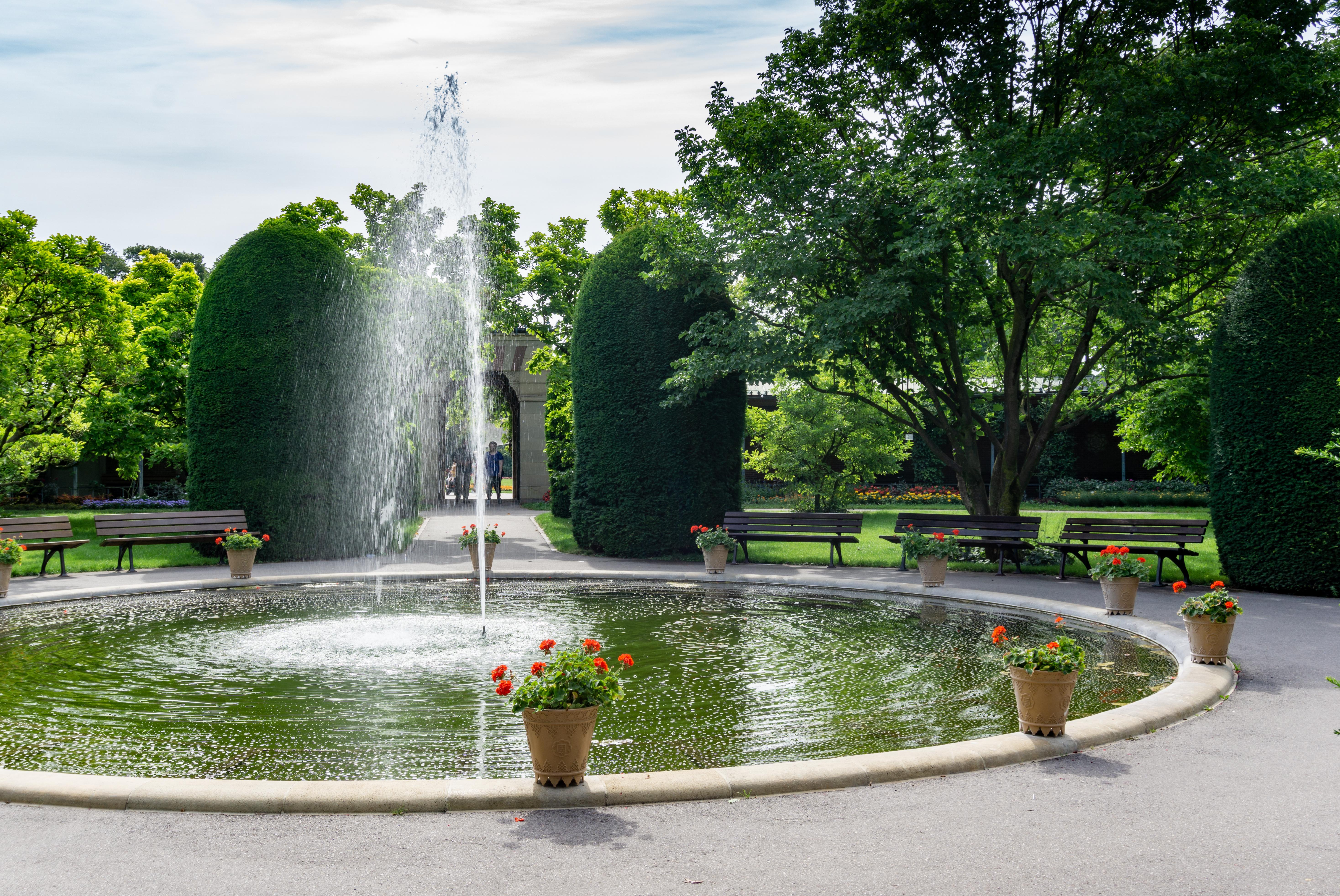 The Wilhelma zoological and botanical gardens in Stuttgart