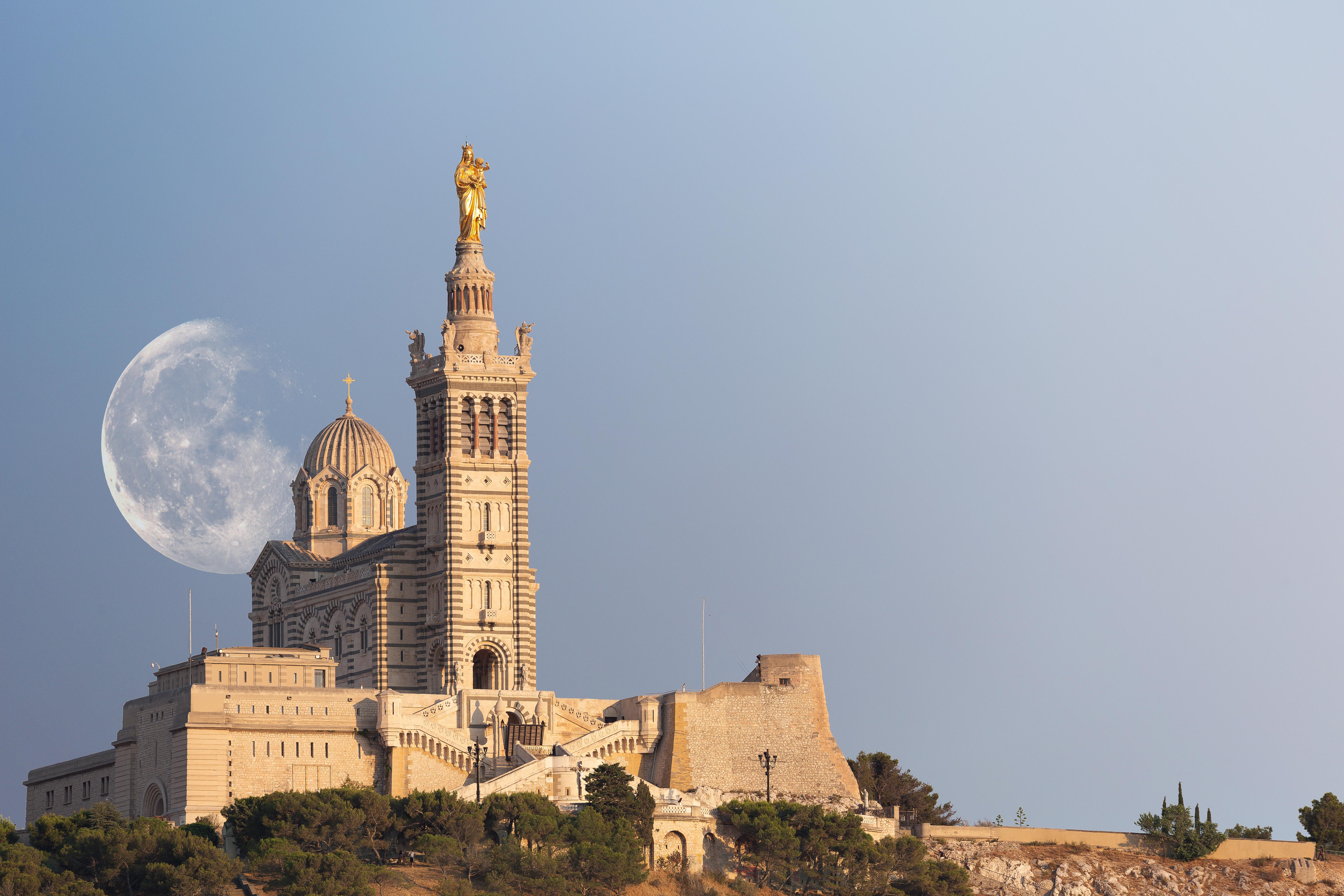 Notre-Dame-de-la-Garde, ein Symbol der Stadt Marseille