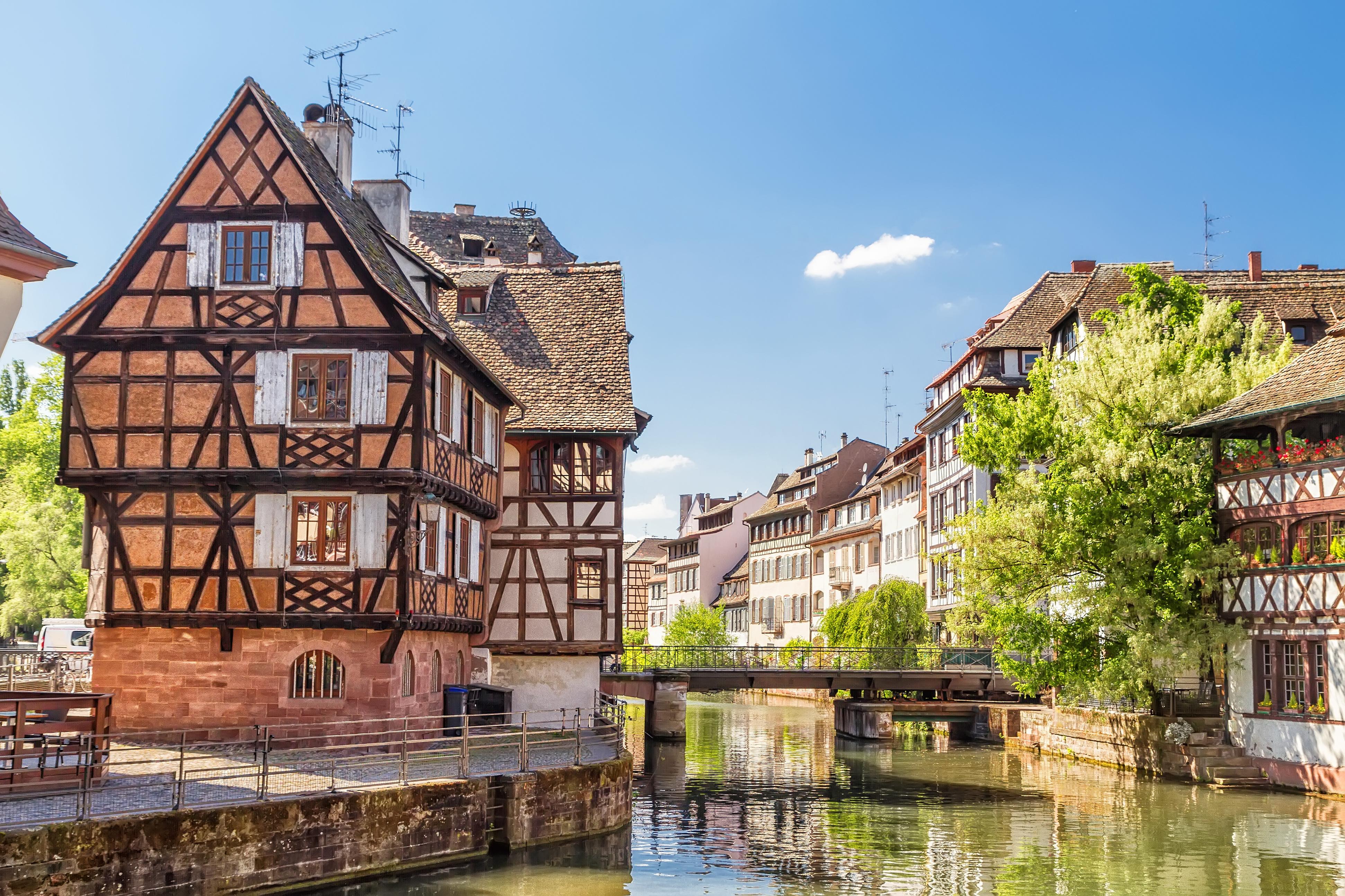 Le quartier de la Petite France à Strasbourg