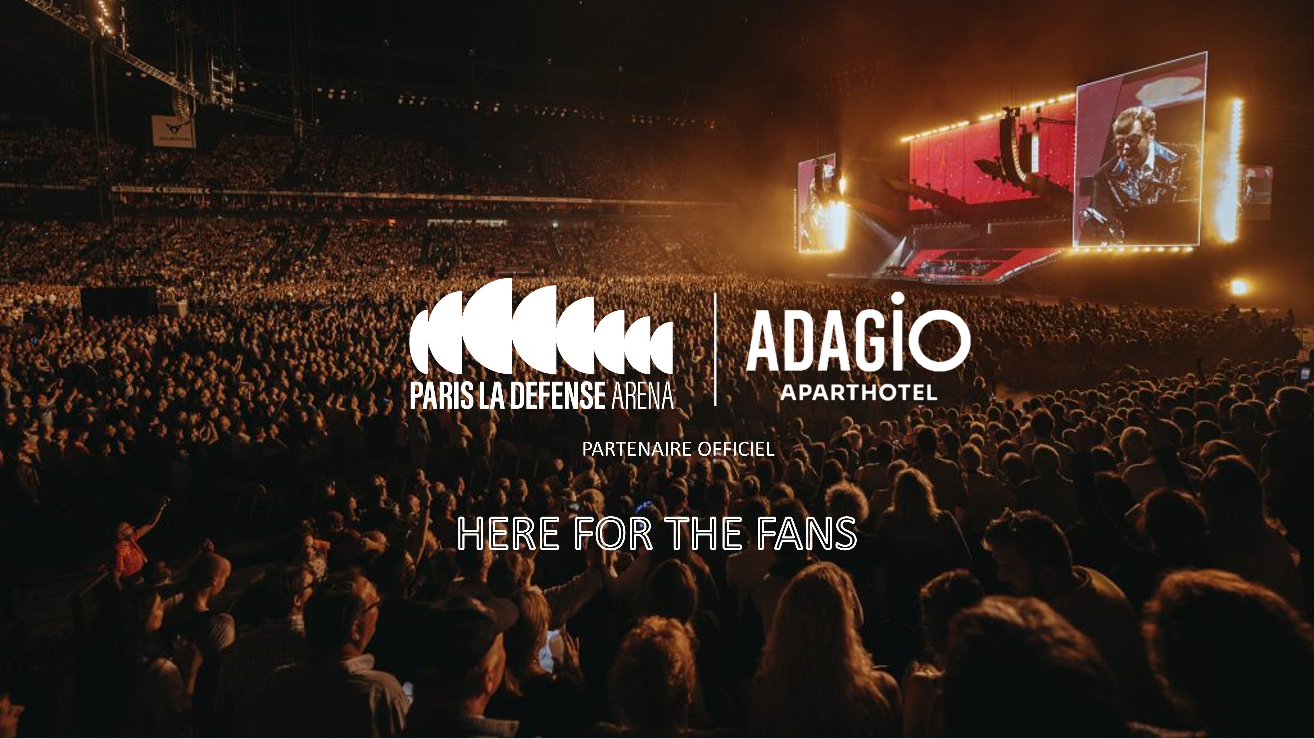 Adagio devient Partenaire Officiel de Paris La Défense Arena